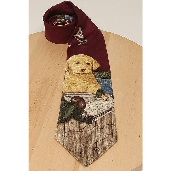 Endangered Species Tie Men's First Season Kate Dobson USA - Picture 1 of 6